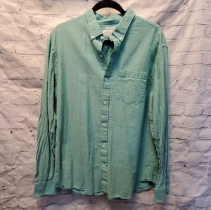 🐊 4 for $20 Summer vibes slimfit mint oxford